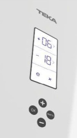Teka 113400001 - Frigorífico de 70cm RBF 78720 GWH Cristal Blanco NoFrost