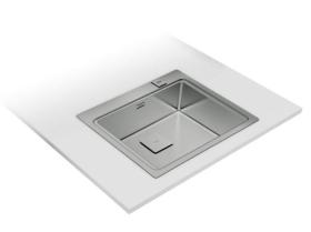 Teka 115000021 - Fregadero PureLine ZENIT RS15 1C Acero Inox 1 cubeta