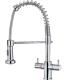 Teka 116010001 - Grifo GO 939 Bimando Caño Giratorio y Flexible Cromo