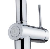 Teka 116080000 - Grifo Electrónico E-PURE EP 915 Caño Alto Cromo