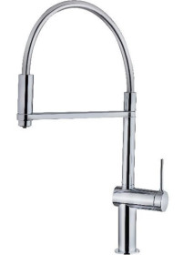 Teka 116000001 - Grifo Electrónico E-PURE EP 937 Caño Alto Cromo