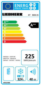 Liebherr 12020121 - Arcón Congelador GT 3632 StopFrost 324L A++ Blanco