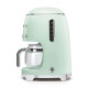 Smeg DCF02PGEU - Cafetera de goteo 50' Style en color Verde para 1,4 litros