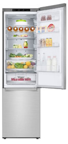LG GBB92STBKP - Frigorífico combi de 2 metros con SmartThing A+++ -40%