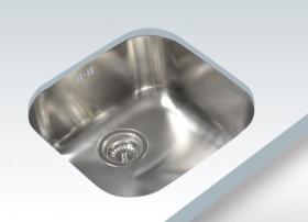 Cata *DISCONTINUADO* 02624300 - Fregadero Bajo Encimera CBP 40-40 Mueble 50 cm Inox