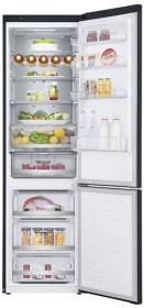 LG GBB92MCAXP - Frigorífico combi en negro mate antihuellas A+++ -10%