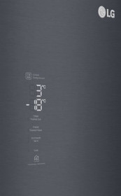 LG GBB92MCAXP - Frigorífico combi en negro mate antihuellas A+++ -10%