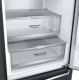 LG GBB92MCAXP - Frigorífico combi en negro mate antihuellas A+++ -10%