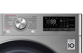 LG F4WV709P2T - Lavadora inteligente de 9kg Inox Antihuellas A+++(-40%)