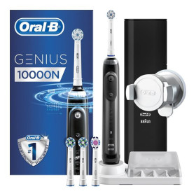 Oral-B Genius 10000N - Cepillo Dental Eléctrico + 4 Cabezales + Funda