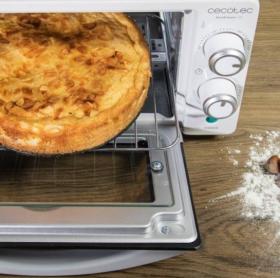 Cecotec 02206 - Horno de sobremesa blanco BAKE&TOAST 490 de 10 litros