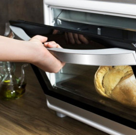 Cecotec 02209 - Horno de sobremesa blanco BAKE&TOAST 790 GYRO