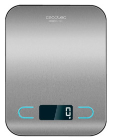 Cecotec 04097 - Báscula De Cocina Cook Control 8000 LCD Máx.5Kg Inox