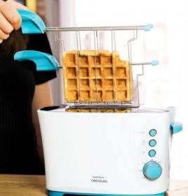 Cecotec 03027 - Tostador Toast&Taste 2S 850W 2 Rebanadas 7 Potencias