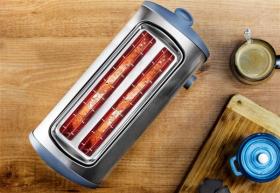 Cecotec 03037 - Tostador Steel&Taste Inox 2L 4 Tostadas 1400W 6 Potencias