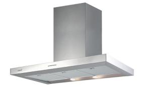 Cata Sygma X - Campana decorativa pared clase A LED 90 cm inox