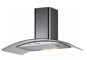Cata 02005101 - *DISCONTINUADO* Campana decorativa pared C Glass 600 LED color inox