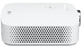 LG PF50KS - Proyector TV LED FHD con Smart TV Portátil Bluetooth Blanco