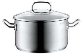 WMF 0716146380 - Batería de Cocina 4 Piezas Acero Inoxidable