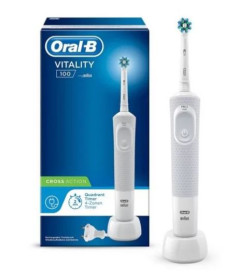 Braun 91614268 - Cepillo Oral B Vitality 100 CrossAction Blanco
