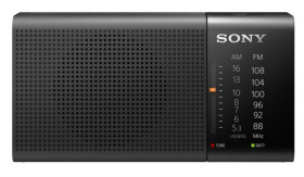 Sony ICFP36 - Radio Analógica AM, FM 2 Pilas AA Jack para Auriculares