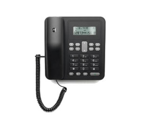 Motorola CT320 - Teléfono Fijo Pantalla LCD 24 Melodías Pre-Marcación Negro