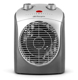 Orbegozo FH5021 - Calefactor Oscilante 2200 W 2 Velocidades Gris