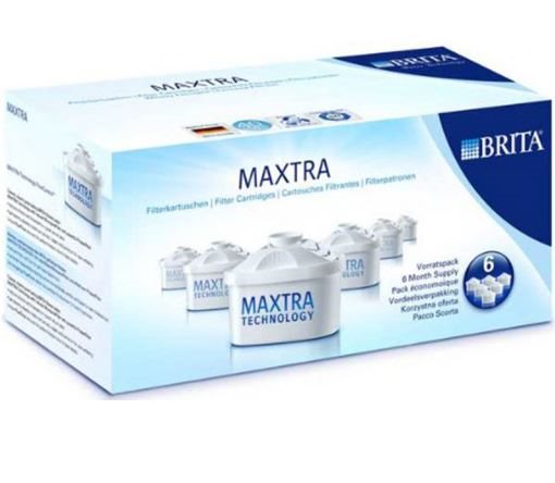 Brita 1031185 - Recambio de Filtro de Agua Maxtra+ 6 Unidades