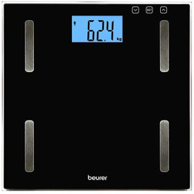 Beurer BF179 - Báscula Digital Cálculo IMC Pantalla LCD XL color negro