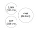 Candy CVG 63 SWPN - Placa Gas Natural 3 Zonas Wok 2 Coronas Negro