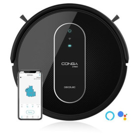 Cecotec *DISCONITNUADO* 05428 - Robot aspirador Conga 1490 Impulse 4en1 Wifi y App