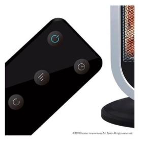 Cecotec 05327 - Radiador de Pie Ready Warm 7400 Quartz Sky Smart