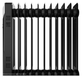 Cecotec 05346 - Radiador de Aceite 2500W Ready Warm 5720 Space Negro