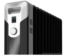 Cecotec 05346 - Radiador de Aceite 2500W Ready Warm 5720 Space Negro