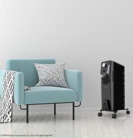 Cecotec 05347 - Radiador de Aceite 1500W Ready Warm 5770 Space 360º