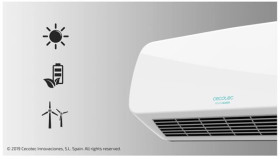 Cecotec 05328 - Calefactor Cerámico de Pared Ready Warm 5200 Box Ceramic