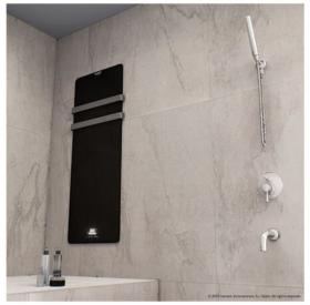 Cecotec 05357 - Toallero Eléctrico Ready Warm 9880 Crystal Towel