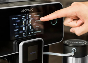 Cecotec 01504 - Cafetera automática POWER MATIC-CCINO 8000 TOUCH SERIE NERA