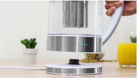 Cecotec 01511 - Hervidor de Agua 2en1 ThermoSense 370 Clear 1.7 Litros