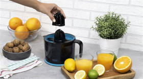 Cecotec 04114 - Exprimidor ZitrusEasy Adjust Black 40 W Con filtro