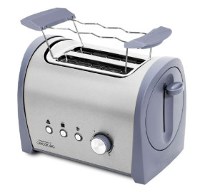 Cecotec *DISCONTINUADO* 03035 - Tostador Steel&Toast 2S Doble Ranura 800W Inox