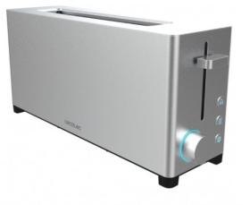 Cecotec 08012 - Tostador YummyToast Extra Ranura Larga 1050W Inox