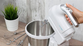 Cecotec 04122 - Batidora de Varillas PowerTwist 500 Steel 500W