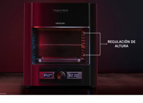 Cecotec 03063 - Parrilla eléctrica TXULETACO The Beast 6850 Negro