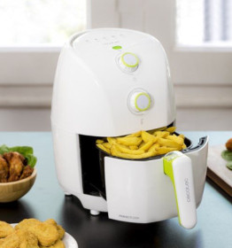 Cecotec 03051 - Freidora sin aceite Cecofry Compact Rapid White