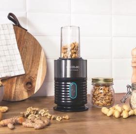 Cecotec 04125 - Batidora de vaso Power Titanium 650 Fresh&Go Inox