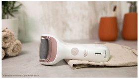 Cecotec 04222 - Lima de Pies Eléctrica SkinCare Silky Batería 2 Rodillos