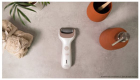 Cecotec 04222 - Lima de Pies Eléctrica SkinCare Silky Batería 2 Rodillos