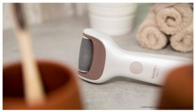 Cecotec 04222 - Lima de Pies Eléctrica SkinCare Silky Batería 2 Rodillos