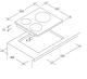 Candy CID 633 C - Placa Inducción 3 Zonas Control Táctil y Temporizador
